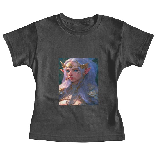 Fairy elf woman fantasy mysticism magic mythical m Baby Tees