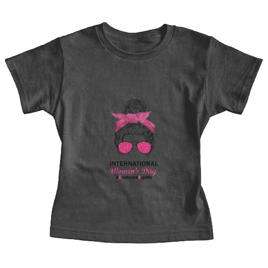 International Women's Day 2023 Embrace Equity Baby Tees