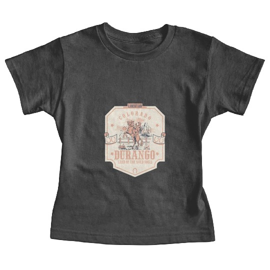 durango colorado wild west town Baby Tees