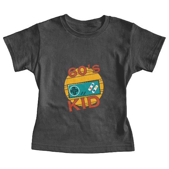 Gamer Kid Retro 60s 1960s Baby Tees