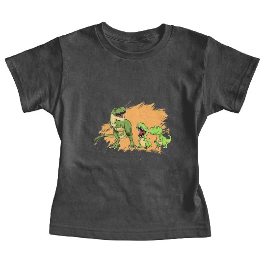 I Love My Dinosaurs Family Reptile Family Dinosaur Baby Tees
