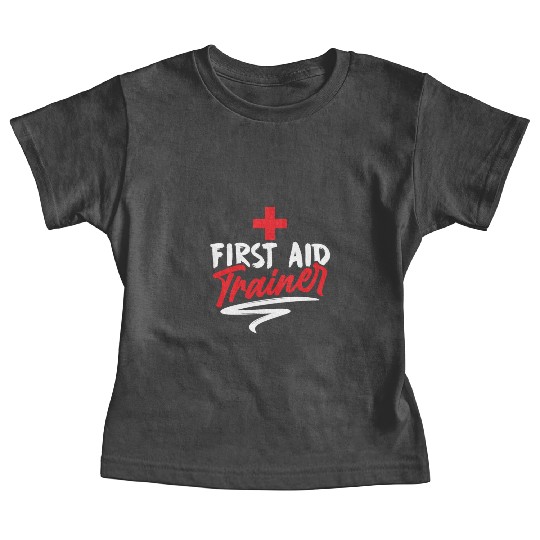 First Aid Trainer Coach Emergency Care Course Baby Tees