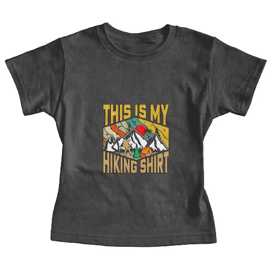 This Is My Hiking Baby Tees Nature Camping