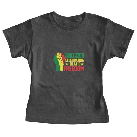 Juneteenth Celebrating Black Freedom Africa 1865 Baby Tees