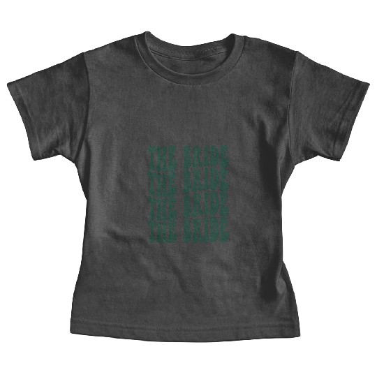 Bachelorette Party The Bride Emerald Green Design Baby Tees