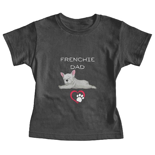 Frenchie Dad Classic Baby Tees