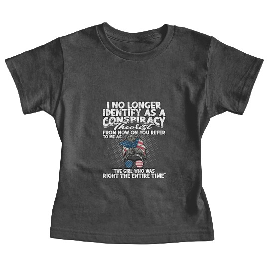 Conspiracy Theorist Theory Science Fiction Baby Tees