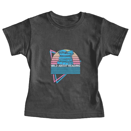 Funny Book Reader Bookworm Baby Tees