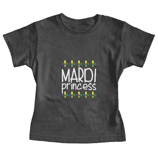 Mardi Princess Women's Funny Mardi Gras Princess Baby Tees