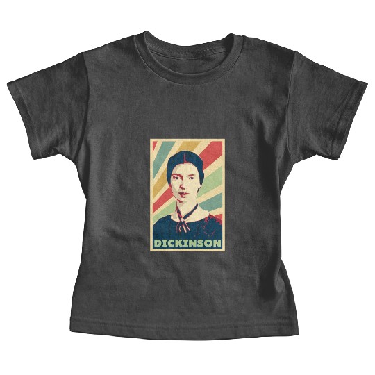 Emily Dickinson Vintage Colors Baby Tees