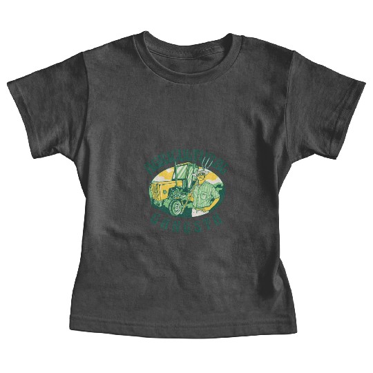Agriculture Gangsta Gardening Farmer Planting Baby Tees