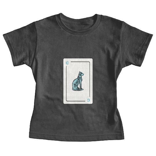Cat Playing card Cat Lovers Gift Baby Tees