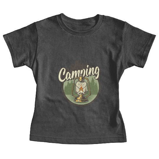 CAMPING LIGHT Baby Tees