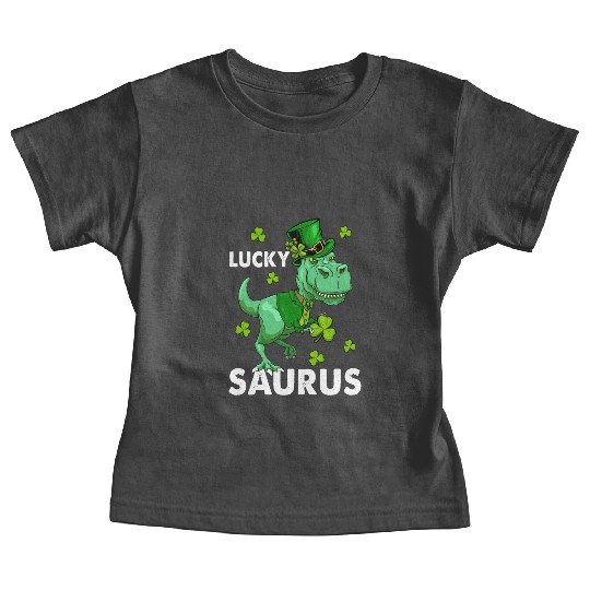 St Patrex Funny Irish T Rex Baby Tees
