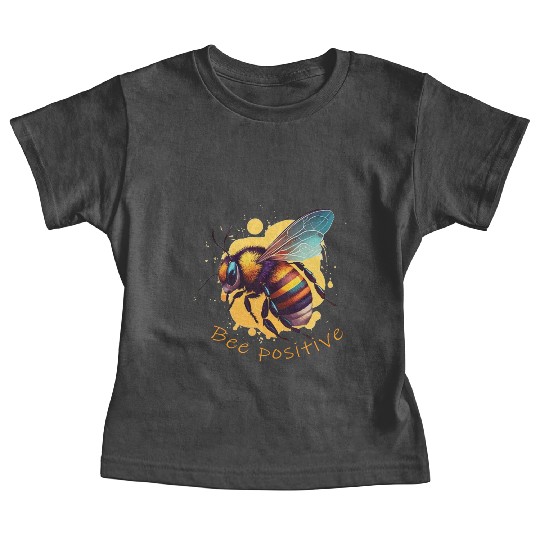 Bee positive Baby Tees