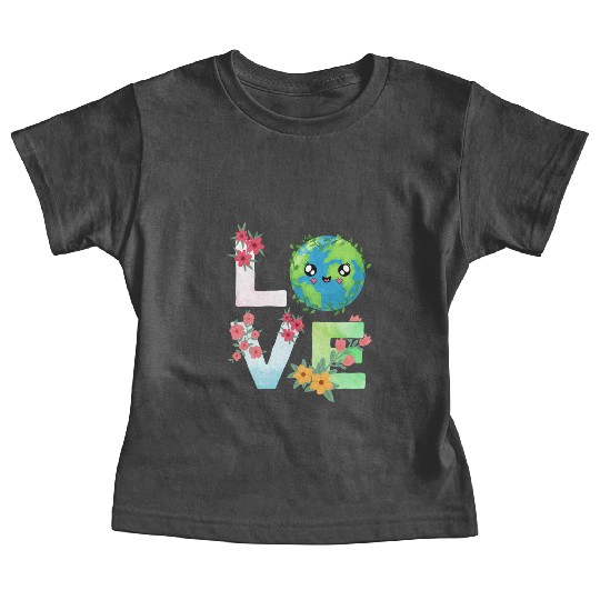 Love Earth Day Save The Planet Earth Day Baby Tees