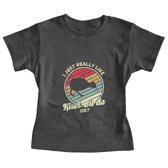 Bird Lover Endangered Species Kiwi Bird Baby Tees