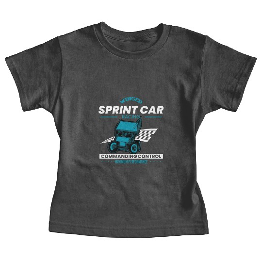 Sprint Car Racing, sprint car, dirt track racers Baby Tees