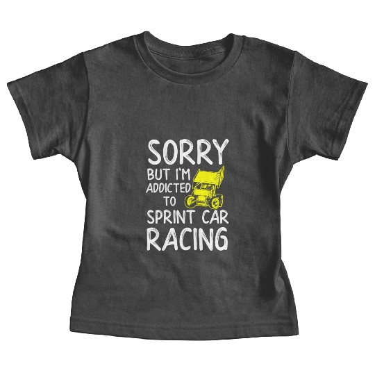 Sprint Car Racing, sprint car, dirt track racers Baby Tees