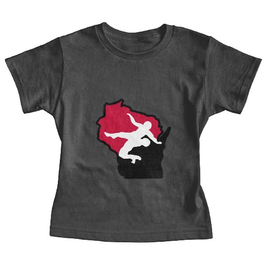Wisconsin Wrestling Baby Tees