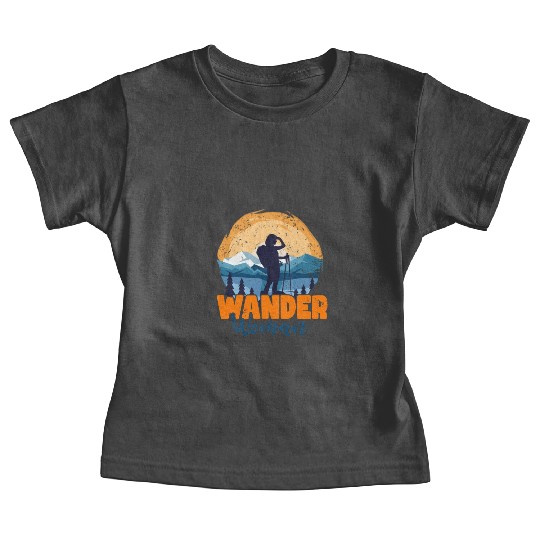 Wander Women in the nature Baby Tees