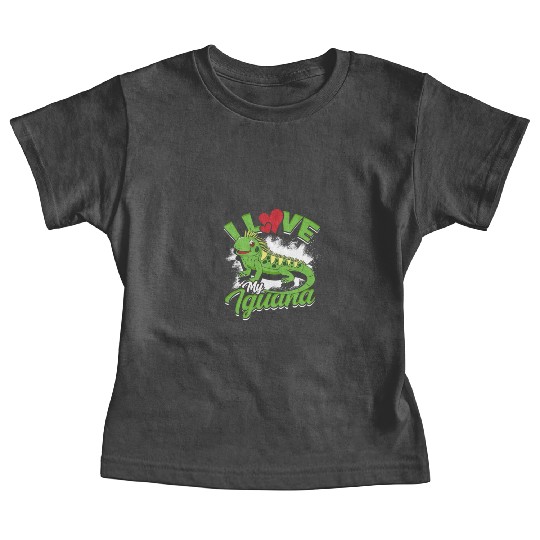 I Love My Iguana - Reptile Baby Tees