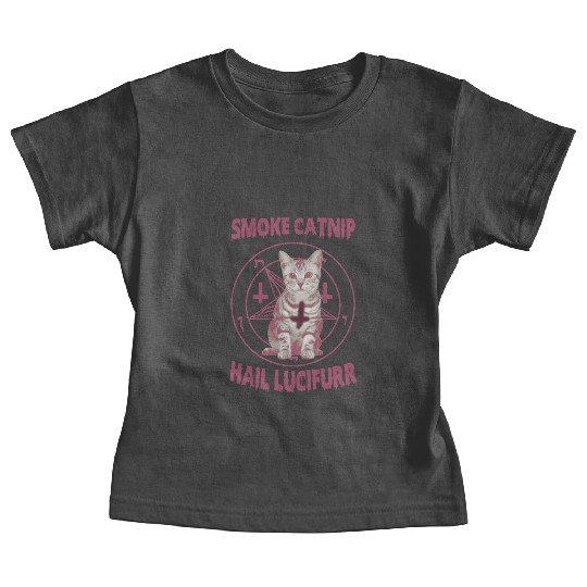 Smoke Catnip Hail Lucifurr Baby Tees