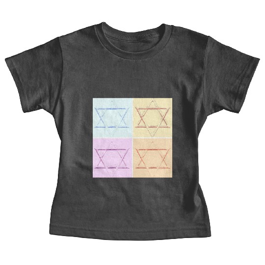 Star of David Design Baby Tees