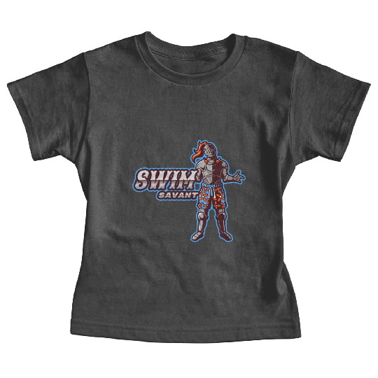 Swim Savant | Knight With Swim Trunks Baby Tees