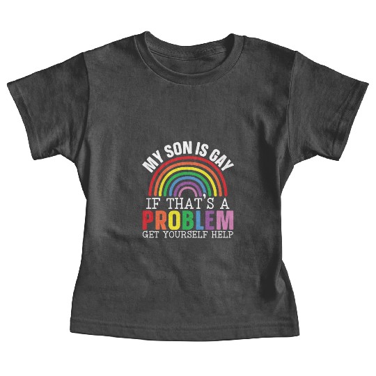 Gay Rights Rainbow Pride Month LGBTQ Gay Pride Baby Tees