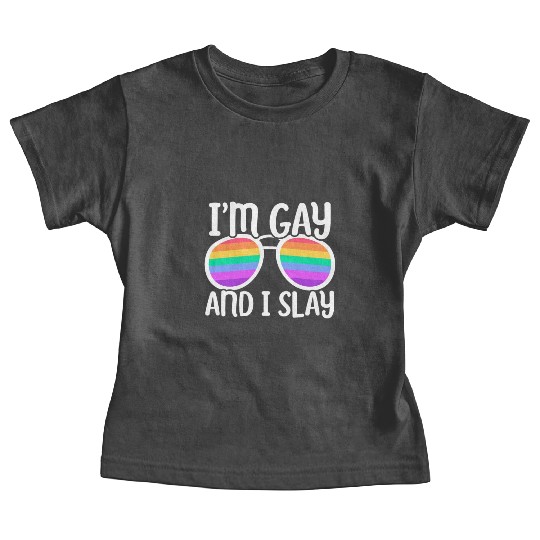 Gay Rights Rainbow Pride Month LGBTQ Gay Pride Baby Tees