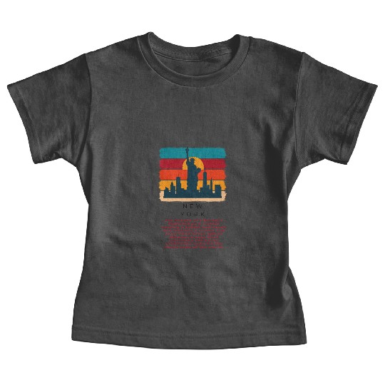 The Statue of Liberty Baby Tees