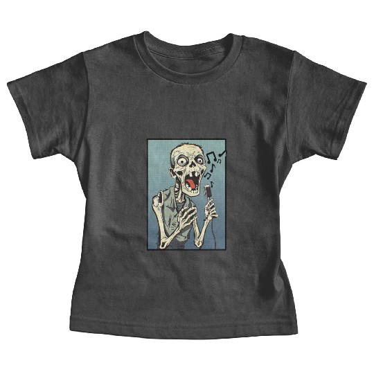 Zombie Singer Baby Tees