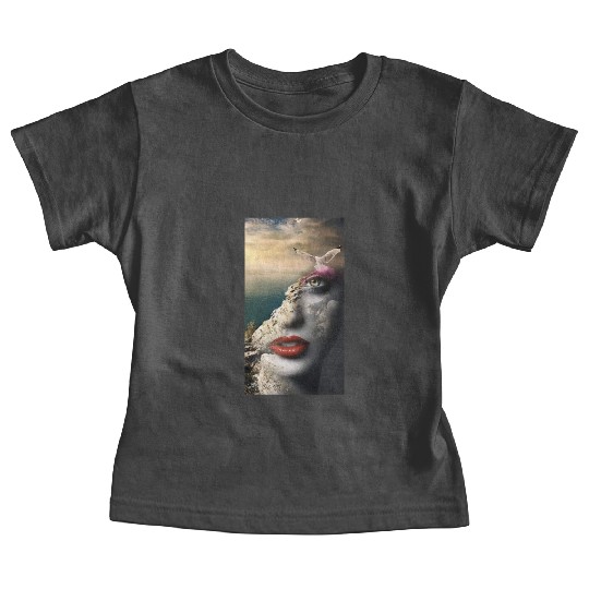 la femme et le nature Baby Tees