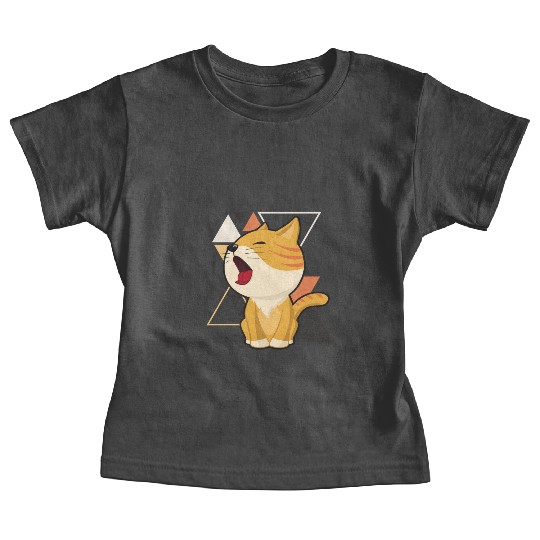 Cute little cat adorable kitty Kittenlove cat mom Baby Tees
