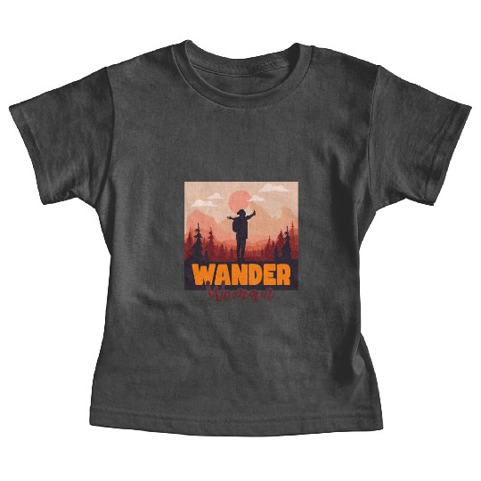 Wander Women in the nature Baby Tees