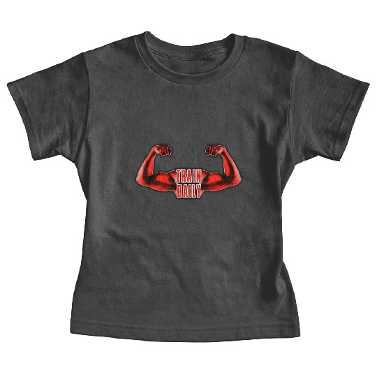 Train Daily Baby Tees