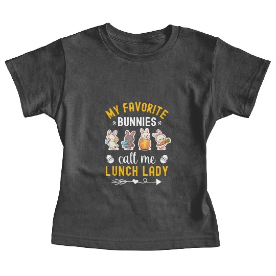 Favorite Bunnies Teacher Easter Baby Tees