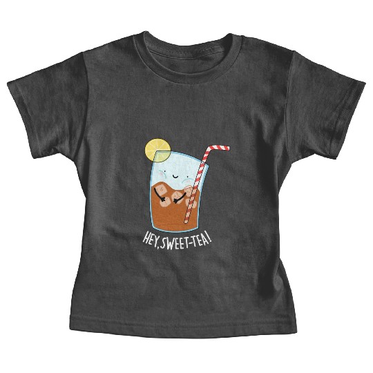 Hey Sweet Tea Cute Iced Tea Baby Tees