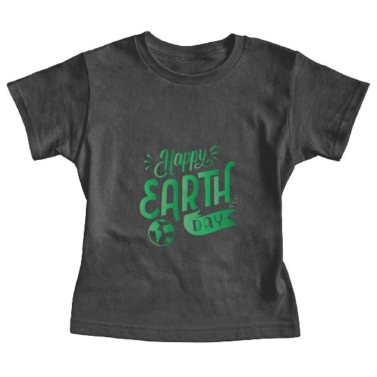 Happy Earth Day design . Baby Tees