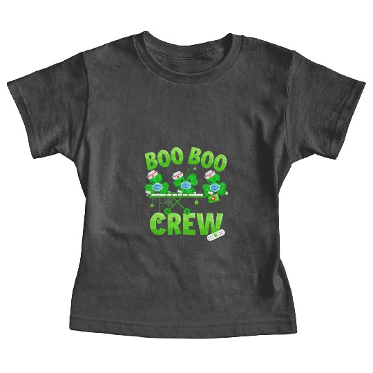 Boo Boo Crew Nurse St Patricks Day Shamrock Baby Tees