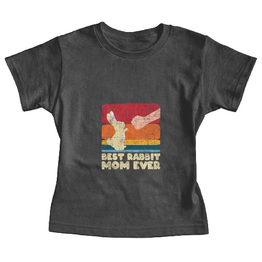 Best Rabbit Mom Ever Bunny Farmer Zookeeper Baby Tees