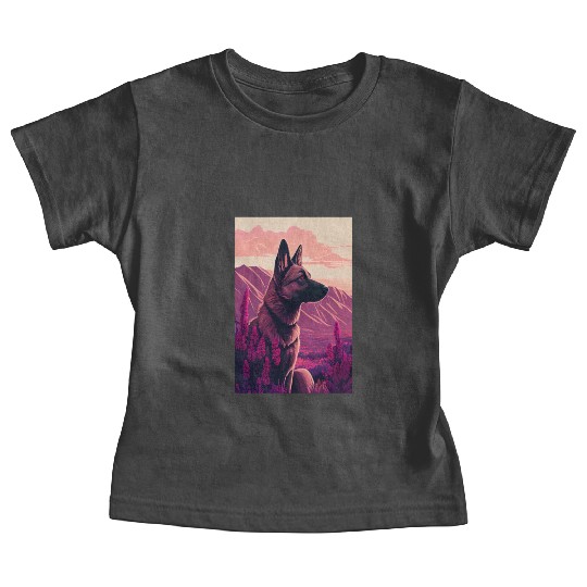 Belgian Malinois Nature Baby Tees