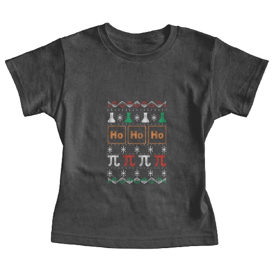 Chemistry Laboratory Science Ugly Christmas Baby Tees