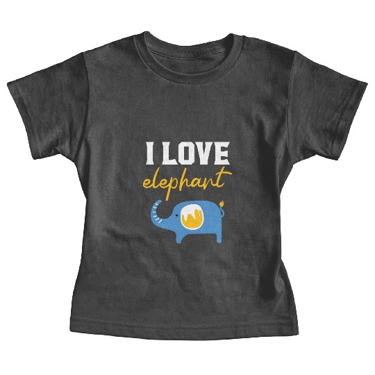 Elephant Lover Wildlife Animal Zoo Zookeeper Baby Tees