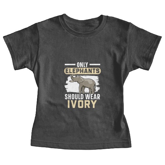 Elephant Lover Wildlife Animal Zoo Zookeeper Baby Tees