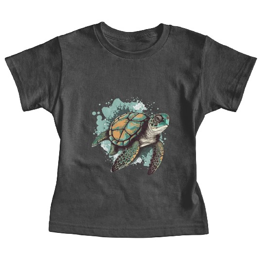The sea turtle Baby Tees