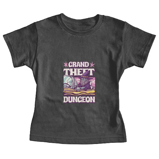 Grand Theft Dungeon Baby Tees