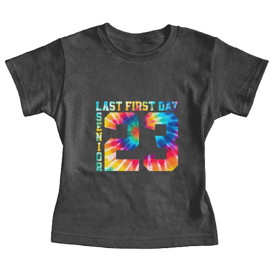 My Last First Day Senior Class Of 2023 Back to Sch Baby Tees