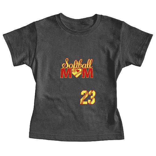 Softball Mom Mother'S Day 23 Fastpitch Jersey Numb Baby Tees